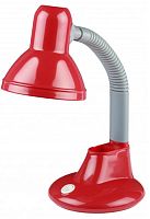 Светильник настольный Эра N106-E27-40W-R 220В E27 40Вт Красный картинка 